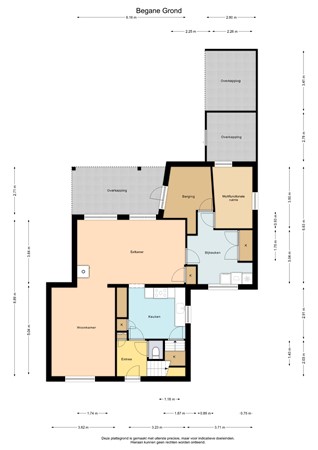 Floorplan - Sportweg 11, 8313 AM Rutten